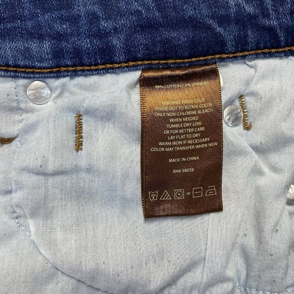 KUT from the Kloth Carlo Ankle Skinny Button Fly Jeans Women 10 Mid-Rise Stretch - Picture 5 of 16